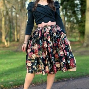 Collectif Floral Skirt